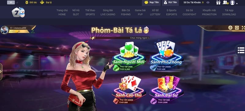 Kinh nghiệm chơi game bài 7Ball bất bại